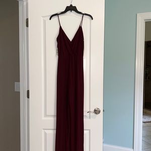 NET Size Small Burgundy Romper